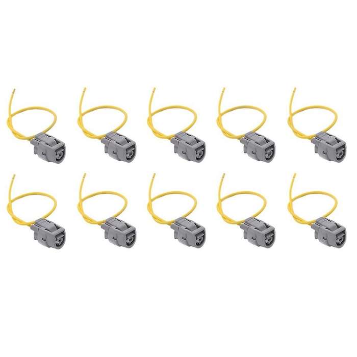 10pcs Temperature Sensor Connector Pigtail for 1992-1998 83420-16040, 90980-11428