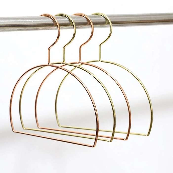 10pcs/lot Multifunctional Scarf Belt Round Clothes Hangers Iron Round Hangers Scarf Hangers Metal R