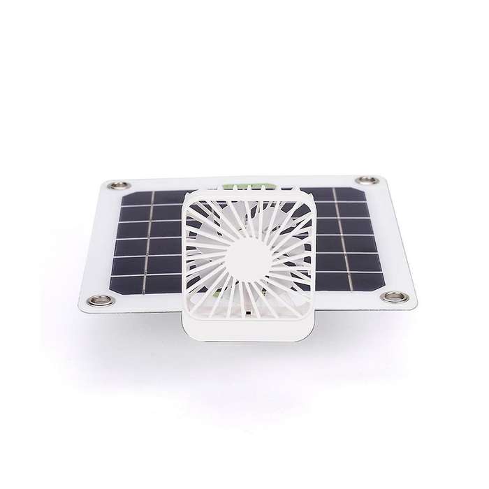 10w Usb Monocrystalline Silicon Solar Car Ventilation Chicken Cage Dog House Storage Room Toilet