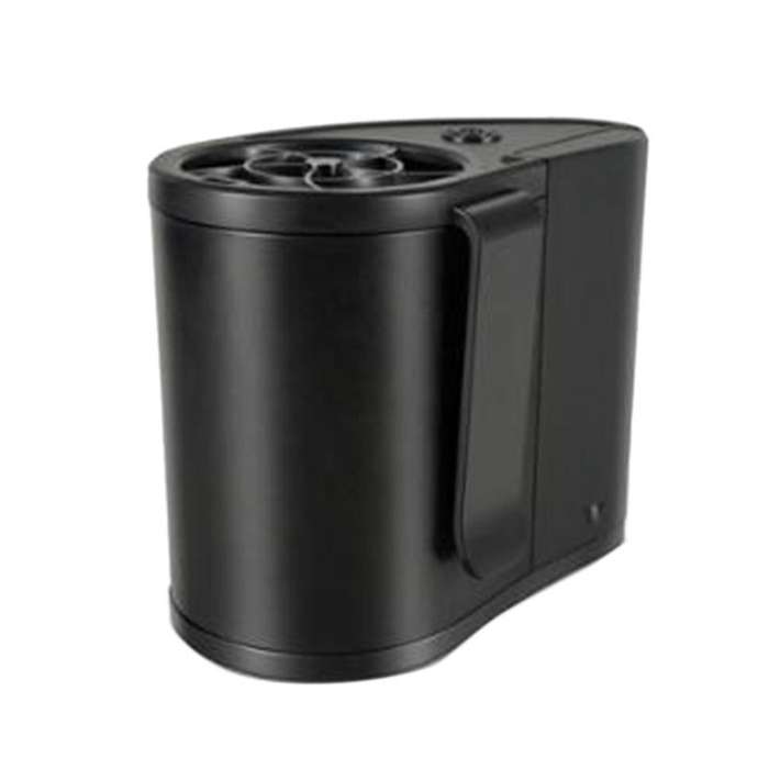 10W Dual Battery Mobile Air Conditioning Cooler Usb Waist Fan Portable Mini Fan Black for Hanging Wa