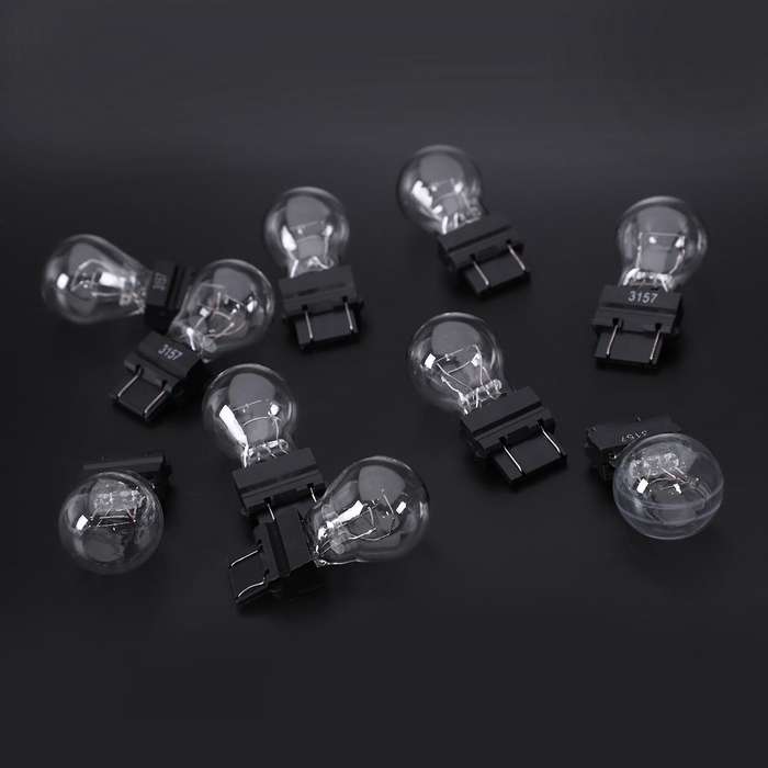 10x 3157 Bright Light Bulbs Tail Brake Backup Reverse S8 Signal Lamp