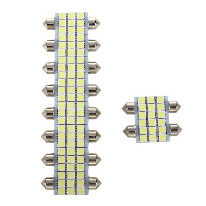10x 5050 Smd 9 Led 42mm Car C5w Festoon Dome Map Interior Bulb Light Lamp Dc 12v