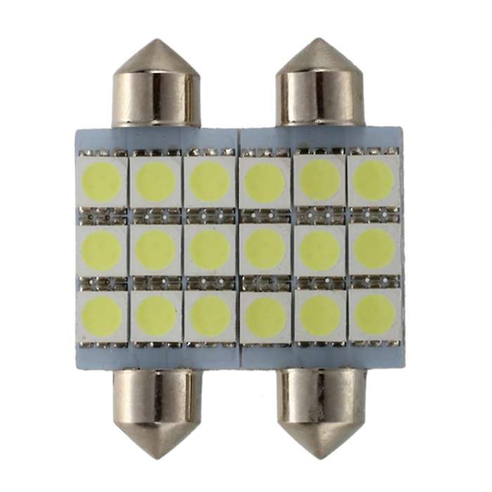 10x 5050 Smd 9 Led 42mm Car C5w Festoon Dome Map Interior Bulb Light Lamp Dc 12v