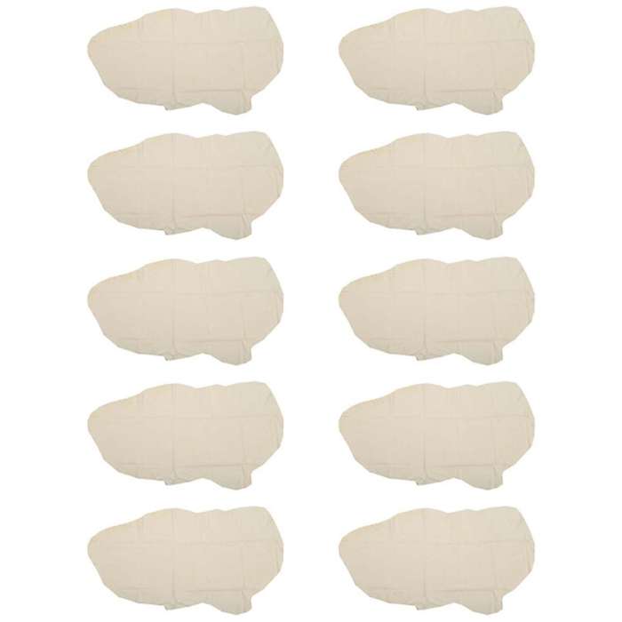 10x Irregular Leaning Cloth Car Washing Towel Water Absorbent Rag Car Cleaning Clean Towels 40x60cm