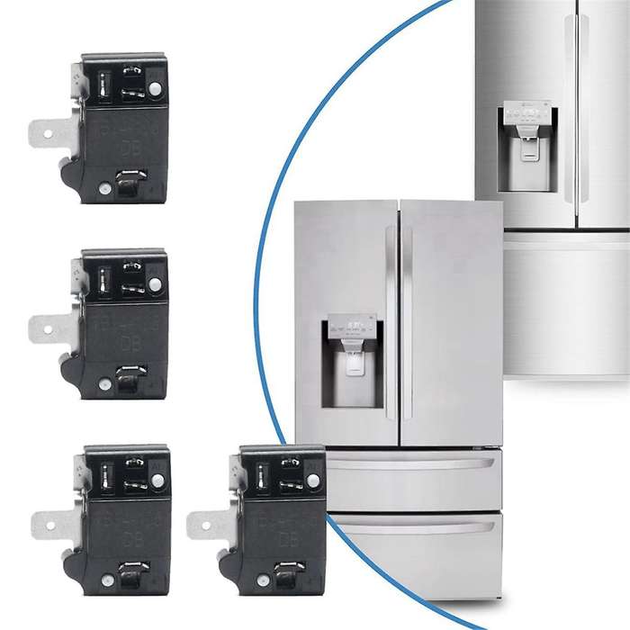 110/220V Refrigerator PTC Relay Compressor Overload Protector Refrigerator PTC Starting Relay 1/6 fo