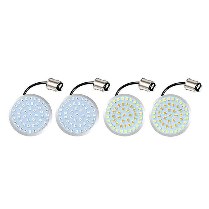 1157 LED Turn Signal Light Kit 1157 Base LED for Touring Softail Street Glide Road