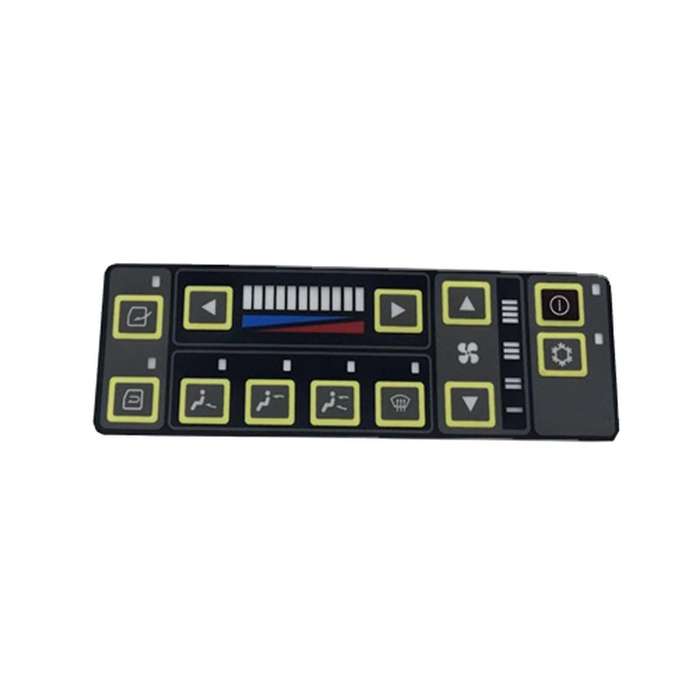 11n6-90031 Excavator Air Conditioning Control Switch Panel Trim Sticker for R110-7/r225-7/215-7/r25