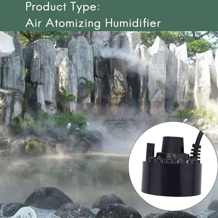 12 Led Industrial Incubator Humidifier Pond Atomizer Air Udifiermih Dc 24v Mist Maker Fogger Water F