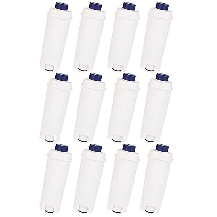 12 Pack Coffee Machine Water Filter for DLSC002 Filter Compatible with ECAM, , EC680, EC800