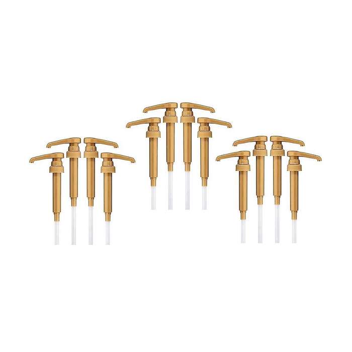12 Pack Coffee Milk Tea Dispenser Syrup Pump Liquid Dispenser for Syrup Dispenser Pump
