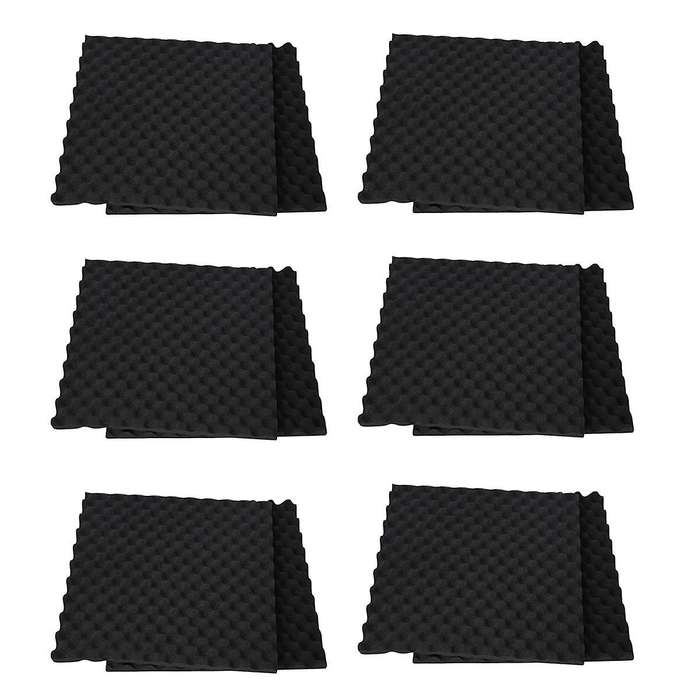 12 Pack Egg Crate Soundproof Foam Panels 1.2inch X 20inch X 20inch Acoustic Foam for Home & Pro Stud