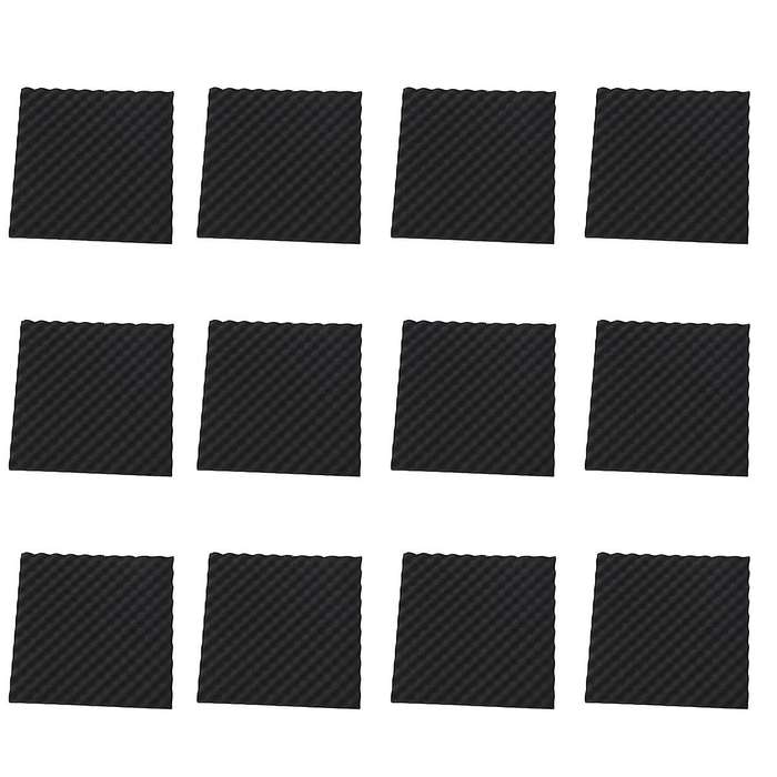 12 Pack Egg Crate Soundproof Foam Panels 1.2inch X 20inch X 20inch Acoustic Foam for Home & Pro Stud