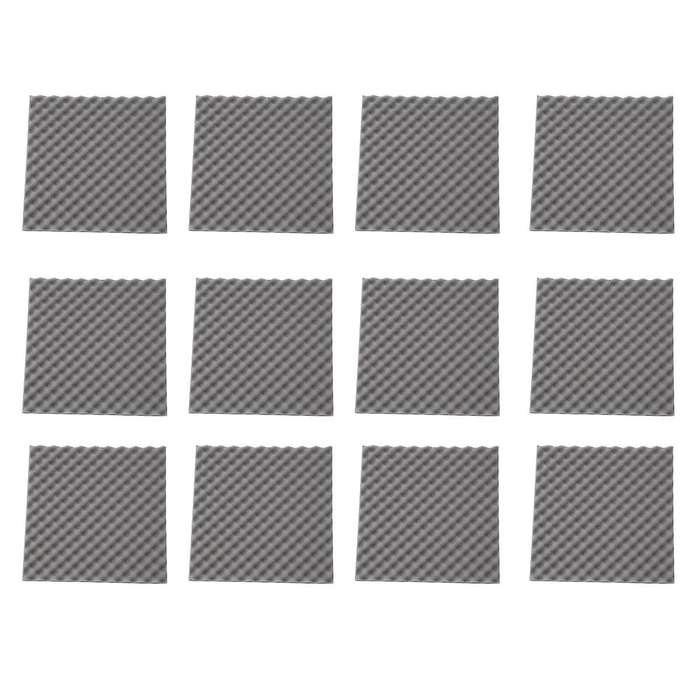 12 Pack Egg Crate Soundproof Foam Panels 1.2inch X 20inch X 20inch Acoustic Foam for Home & Pro Stud