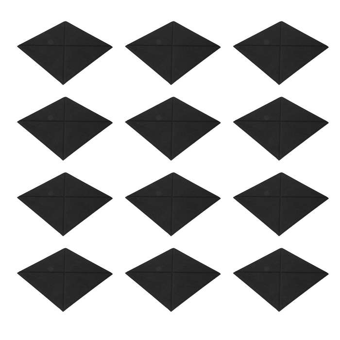 12 Pack Self Adhesive Acoustic Panels,acoustic Foam Panels,acoustic Wall Insulation Panels,fire Res