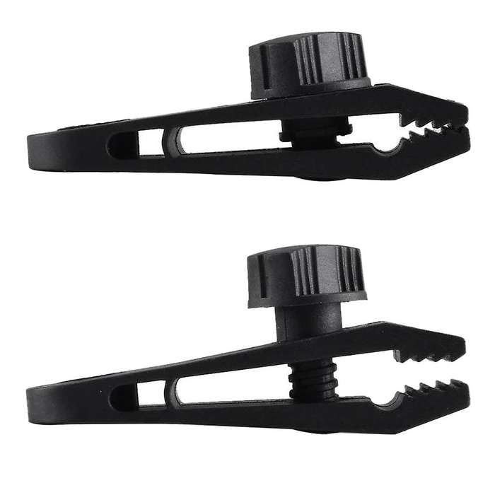12 Pcs Heavy Duty Multi- Thumb Screw Tarp Clips Clamps Fit for Holding Up Tarp, Canopy, Car Cover, P