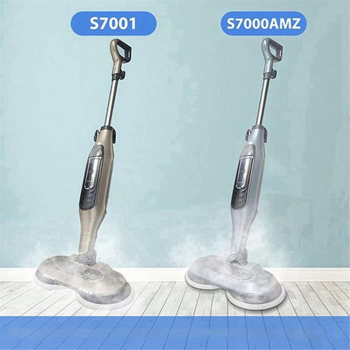 12 Pcs S7000 Steam Mop Pads for S7000amz S7000 S7001 S7001tgtseries Steam & Scrub All-in-one Hard Fl
