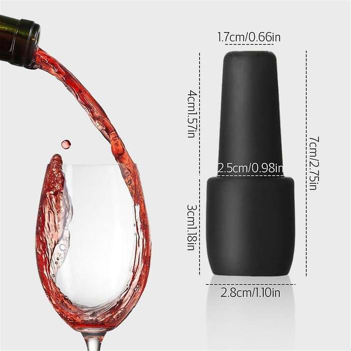 12 PCS Wine Stoppers for Wine Bottles, Reusable Sparkling Wine Bottle Stopper Wine Sealer for Wine B