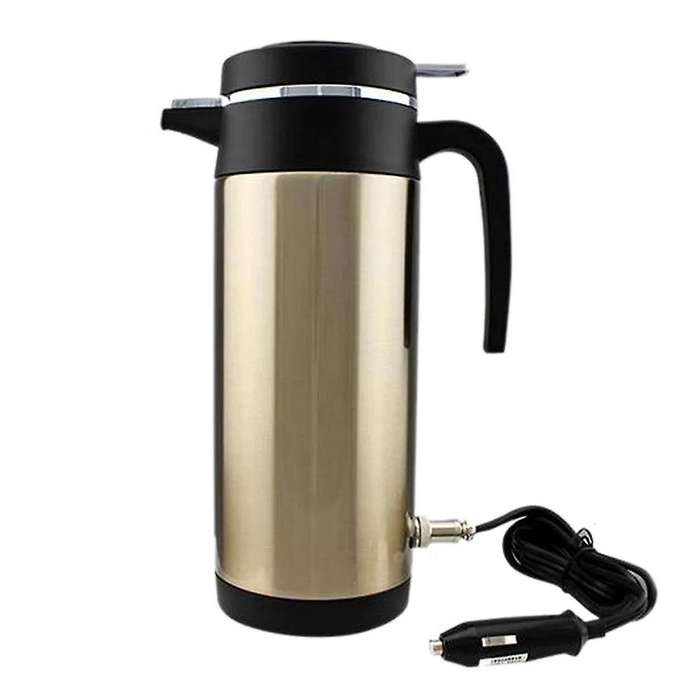 1200ML 24V Car Electric Kettle Car Stainless Steel - Lighter Heating Kettle Mug Electric Travel Ther