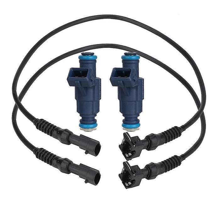 1202863 0280156208 Fuel Injector with Pigtail Harness Set for Rzr Sportsman Efi 700 800 2005-2014