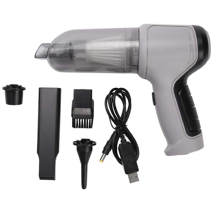 120w Cordless Air Blower Handheld Portable Air Duster Mini 9000pa Wireless Car Vacuum Cleaner Cyclon