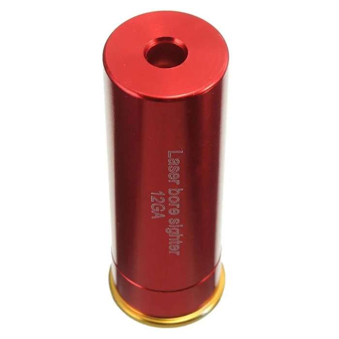 12GA Calibrator Gauge Bore Sighter Boresighter Red Sighting Sight Boresight Copper Leveler 635-655NW