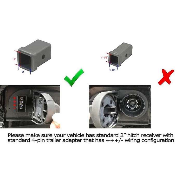 12-Led Brake Light Trailer Hitch Cover Fit Towing&Hauling 2 Inch Standard Size Receiver for (Black)