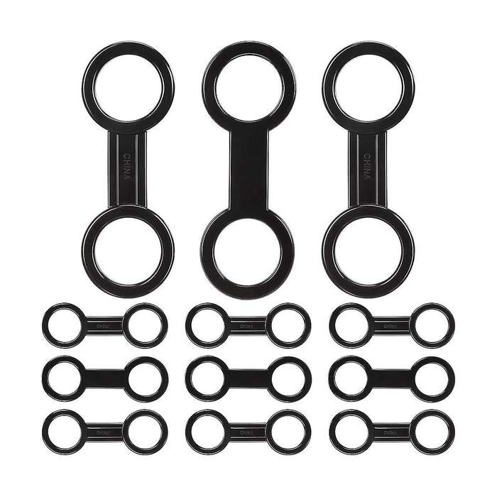 12Pc Silicone Snorkel Strap Keeper Dive Lock Kit,Dive Universal Plastic Clip Snorkel Strap Keeper Tu