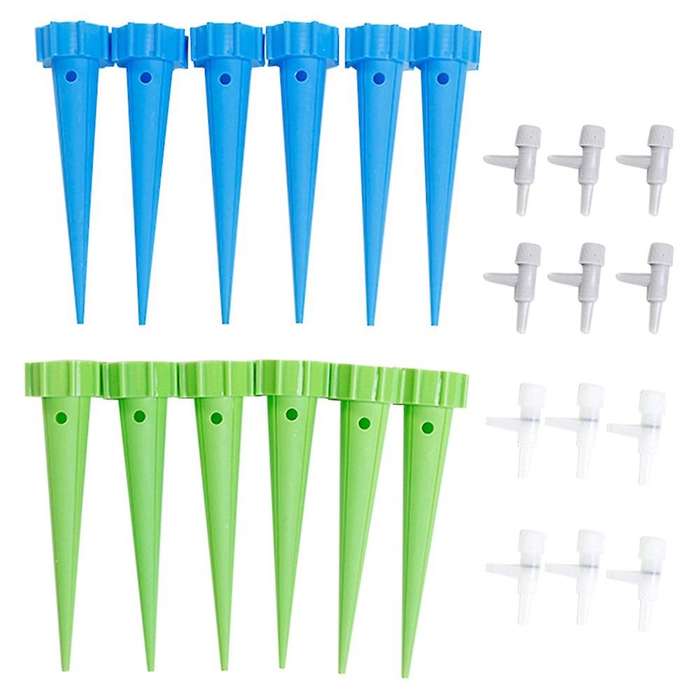 12Pcs Auto Self Watering Device Automatic Watering System Garden Plant Automatic Irrigation Tool Spi