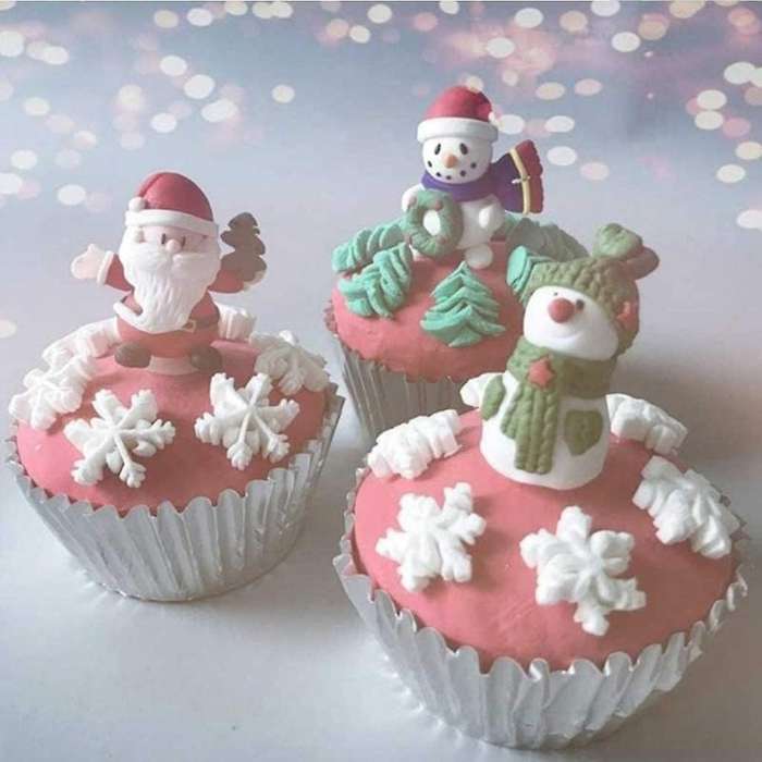 12Pcs Christmas Icing Piping Tip Nozzle Steel Piping Tip Cake Decorating Tools for Birthdays Wedding