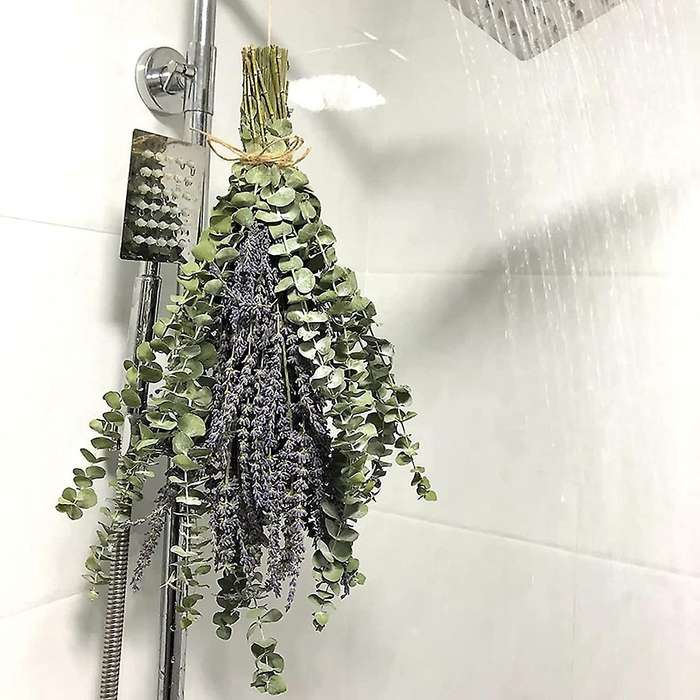 12Pcs Dried Eucalyptus Branches Greenery Stems,17 Inch 100% Live Eucalyptus Leaves Greenery Decor