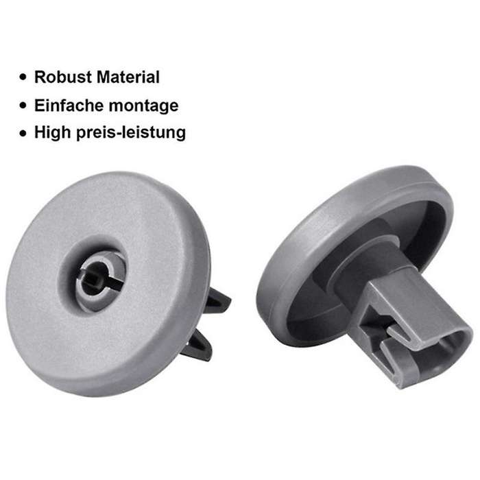 12pcs Dishwasher Wheels Lower Basket Wheels for Aeg Electrolux Favorit Zanussi Dishwasher Wheels