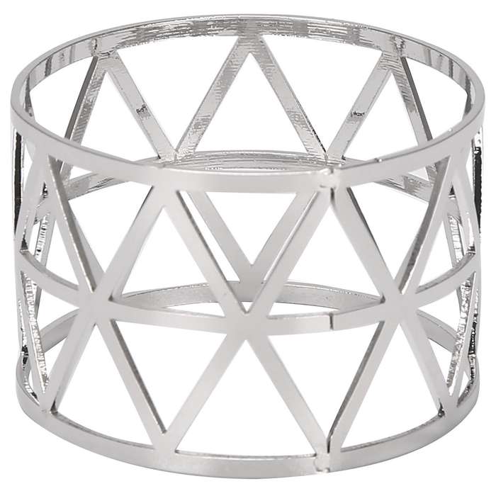 12pcs Hollow Out Napkin Rings Holders Napkin Ring Buckle Holder Household Metal Napkin Holder Adorn