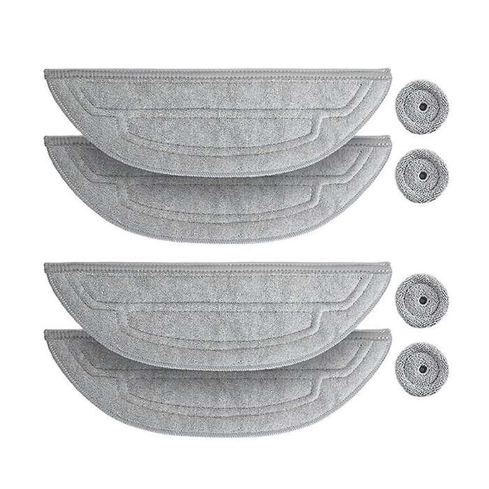12PCS Mop Cloths for S8 MaxV Ultra G20s Robot Vacuum Cleaner Replaceable Parts Washable Cleaning Bru
