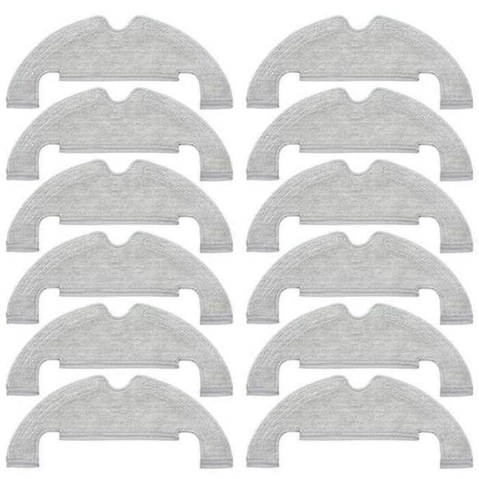 12Pcs Replacement Mop Cloth Rag Pad
