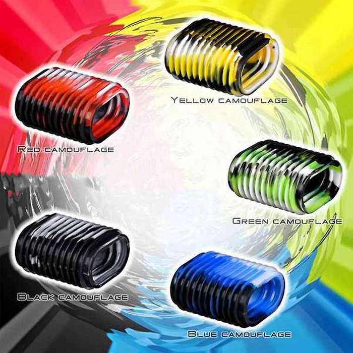 12Pcs Rubber Fishing Reel Handle Grip Replacement Part Non- Baitcaster Knob Cover Sleeve for Spinnin
