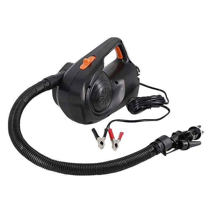 12V 100W Car Rechargable Pump Electric Inflatable Air Pump for Kayak Boat Swimming Pool Air Cushions