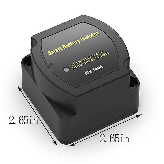 12v 140amp Dual Battery Smart Isolator Voltage Sensitive Relay Vsr Smart Switch for Car Atv Utv Boa