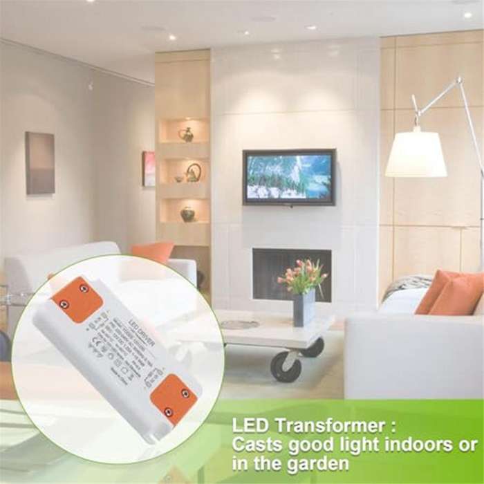 12V 15W LED Transformer LED Low Voltage Transformer No Noise LED Driver Power Supply for G4 MR16 MR1