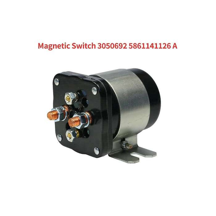 12v 200 Amp 4 Terminal Flat Base Solenoid Relay Switch 3050692 5861141126a For