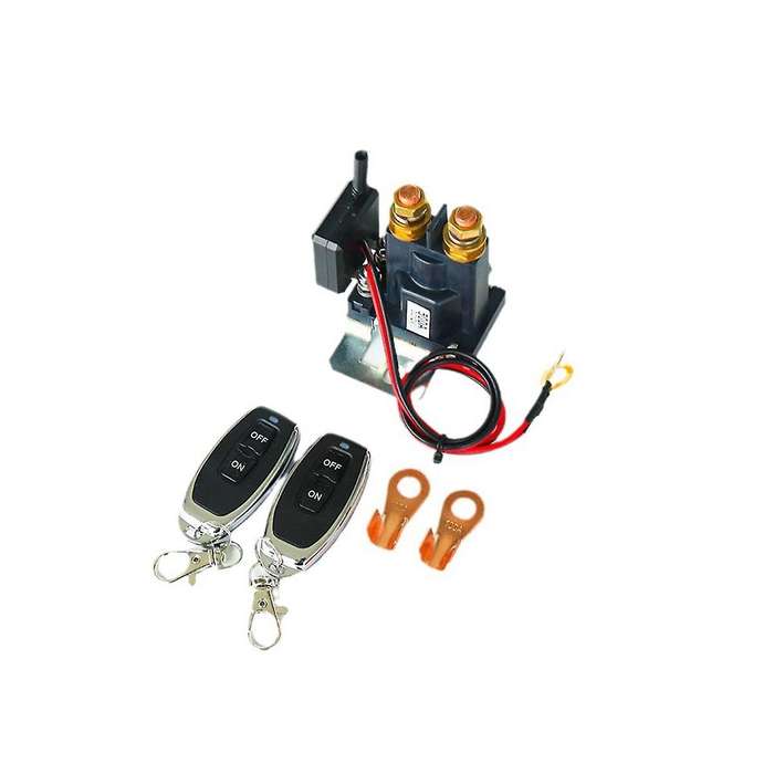 12v 500a Remote Battery Disconnect Switch Upgraded for Car Truck Rv Battery Switch Isolator with 2 K