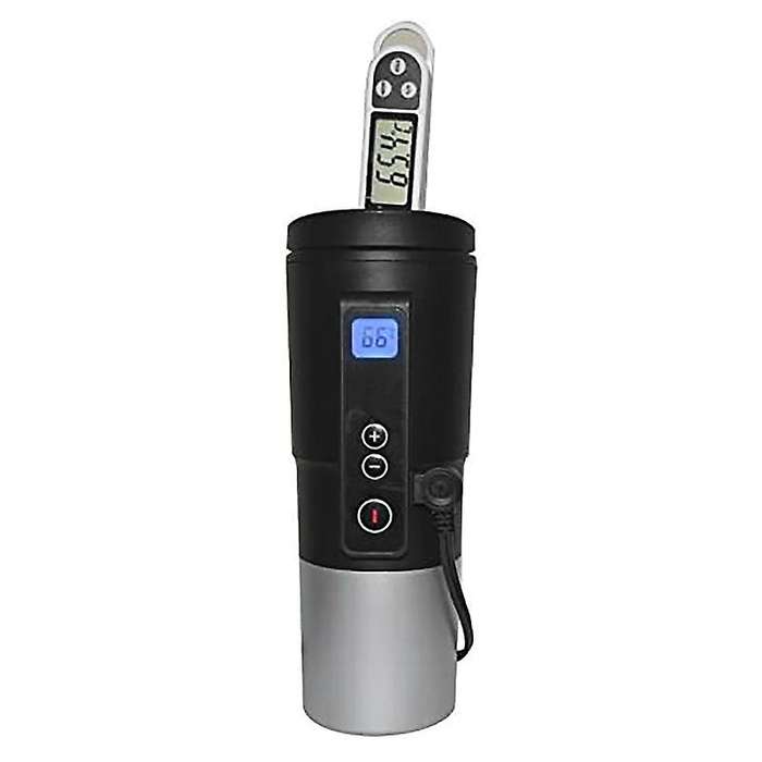 12V 410ML Digital Display Electric Hot Water Vacuum Cup Thermostat Car Home Temperature Control Heat