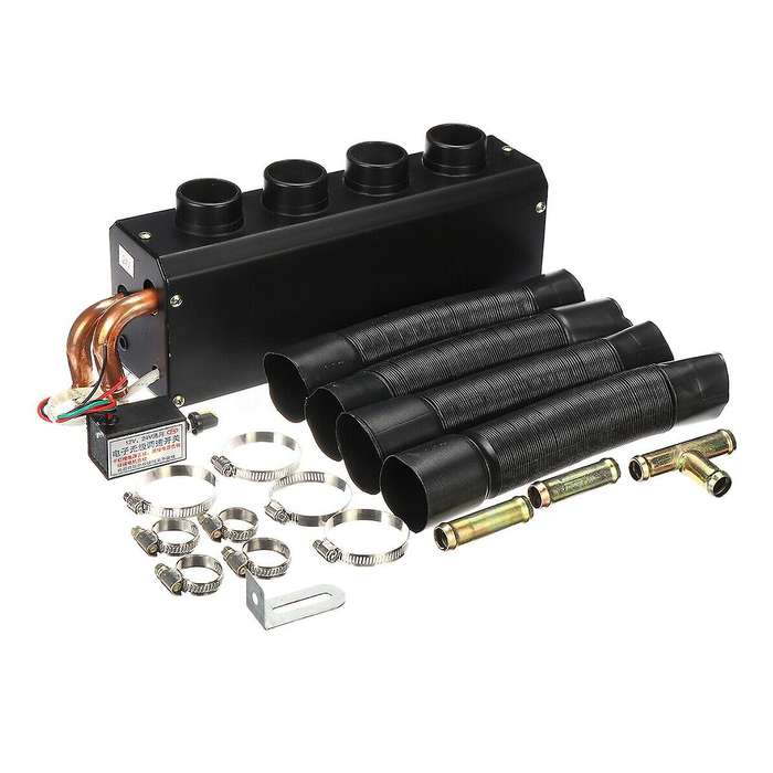12V 80W Universal Car Heater Warm Heating Cooling Fan Defroster Demister Car Accessories
