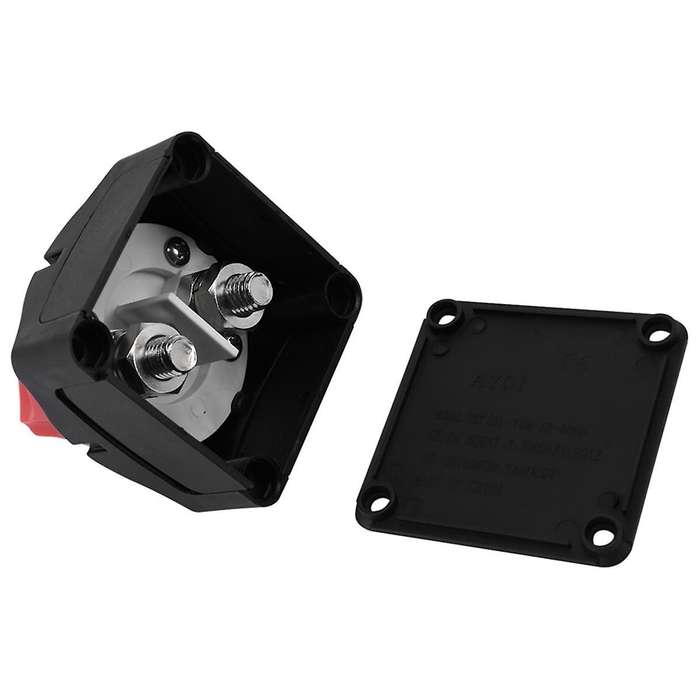 12V Battery Disconnect Rotary Switch Cut On/Off Set Waterproof Marine Switch for Car SUV RV Marine B