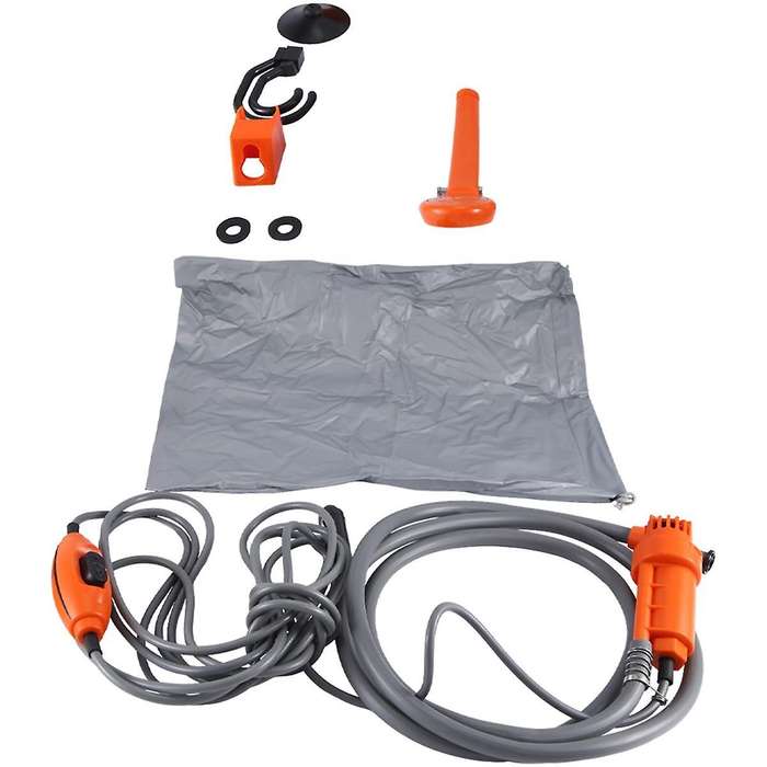12v Car Shower Universal Car Washing Machine Car Shower Cleaning Tools Orange