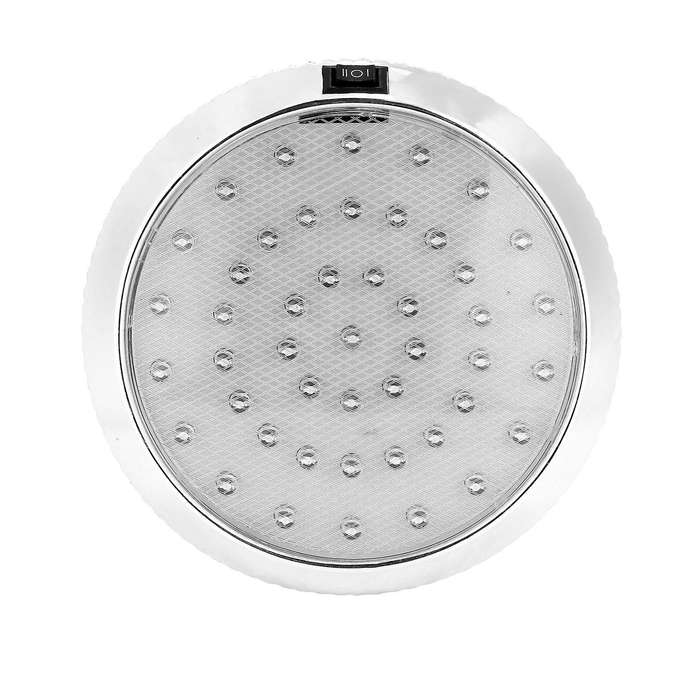 12v Car Round Ceiling Dome Roof Interior Light Boat Rv Surface Ceiling Light