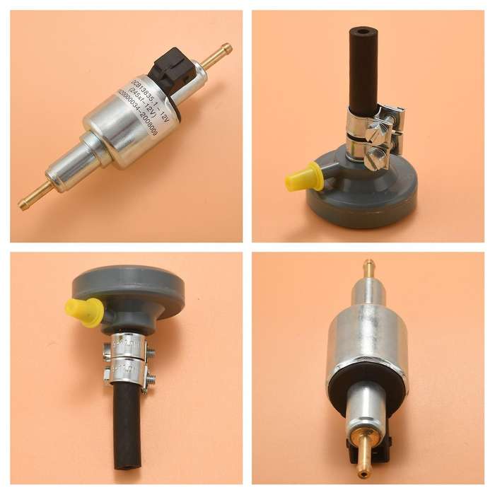 12V DP30 Heater Fuel Pump with Dampener 86115A 86115B Replace for Webasto Heater