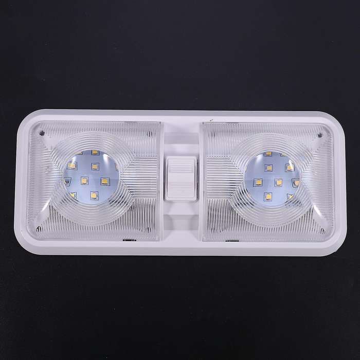 12V LED RV Car Lighting Warm White Car Roof Light Camping Light with Switch