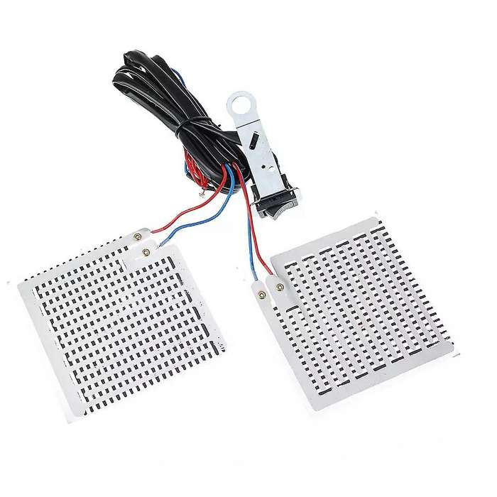 12V Motorcycle Scooter Electric Universal Heating Hand Grips Pads E-Bike ATV Handlebar Heated Grips