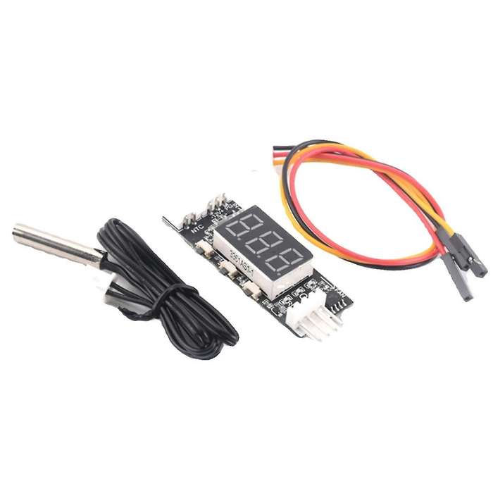 12V PWM 4-Wire Fan Temperature Control Speed Controller Chassis Noise Reduction Module Support Fan S