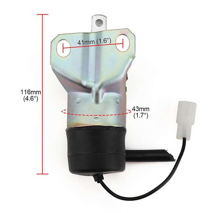 12V Shut Down Solenoid for 15471-60010 04287583